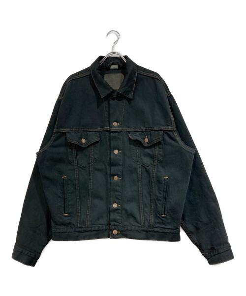 LEVI'S（リーバイス）LEVI'S (リーバイス) トラッカージャケット ブラック サイズ:不明の古着・服飾アイテム