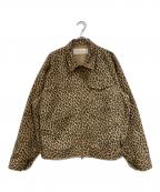 JOURNAL STANDARD relume×UNIVERSAL OVERALLジャーナルスタンダード レリューム×ユニバーサルオーバーオール）の古着「レオパード柄ジャケット」｜ベージュ