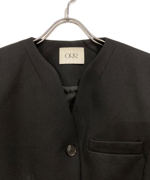 ORR（オル）ORR (オル) Collarless Hourglass JK ブラック サイズ:SIZE Freeの古着・服飾アイテム