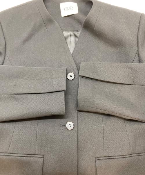 ORR（オル）ORR (オル) Collarless Hourglass JK ブラック サイズ:SIZE Freeの古着・服飾アイテム