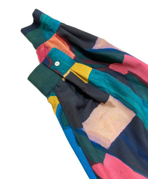 HERALBONY（ヘラルボニー）HERALBONY (ヘラルボニー) マルチカラークルーネックワンピース マルチカラー サイズ:ＳＩＺＥＦＲＥＥの古着・服飾アイテム
