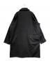 RtA (アールティーエー) ステンカラーコート ブラック サイズ:SIZE XL：15000円