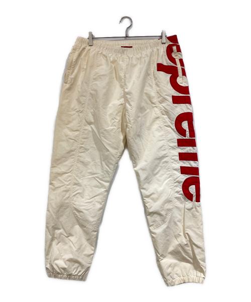 SUPREME（シュプリーム）SUPREME (シュプリーム) SPELLOUT TRACK PANT ベージュ サイズ:SIZE Lの古着・服飾アイテム