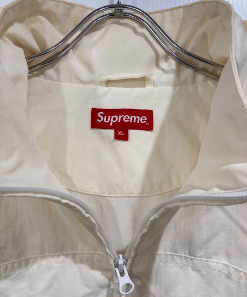 SUPREME（シュプリーム）SUPREME (シュプリーム) SPELLOUT TRACK JACKET ベージュ サイズ:SIZE XLの古着・服飾アイテム