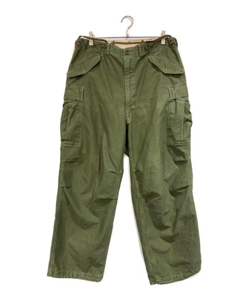 US ARMY（ユーエスアーミー）US ARMY (ユーエスアーミー) M51 フィールドパンツ グリーン サイズ:MEDIUM - REGULARの古着・服飾アイテム