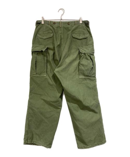 US ARMY（ユーエスアーミー）US ARMY (ユーエスアーミー) M51 フィールドパンツ グリーン サイズ:MEDIUM - REGULARの古着・服飾アイテム