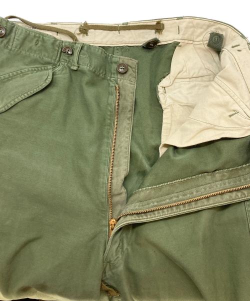 US ARMY（ユーエスアーミー）US ARMY (ユーエスアーミー) M51 フィールドパンツ グリーン サイズ:MEDIUM - REGULARの古着・服飾アイテム