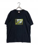 SUPREMEシュプリーム）の古着「プリントTシャツ」｜ネイビー