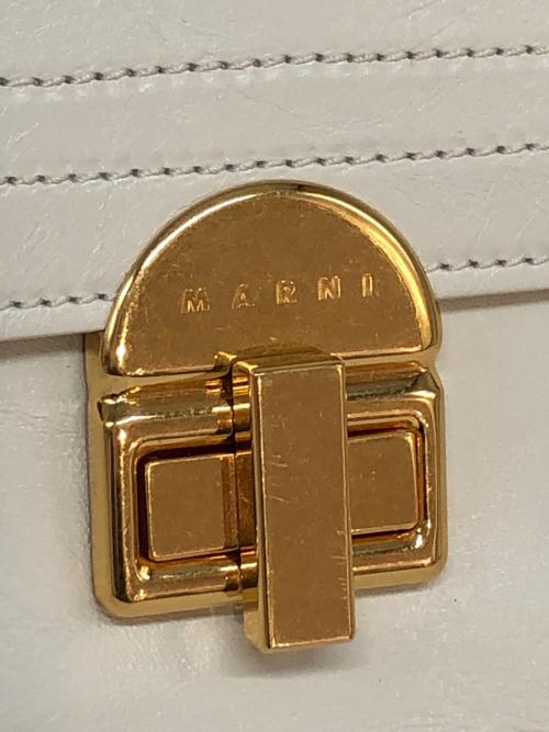 MARNI（マルニ）MARNI (マルニ) ジュリエット 2WAYハンドバッグ ホワイトの古着・服飾アイテム
