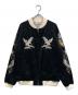 HOUSTON（ヒューストン）の古着「VELVET SOUVENIR JACKET」｜ブラック