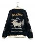 HOUSTON (ヒューストン) VELVET SOUVENIR JACKET ブラック サイズ:SIZE L：10000円