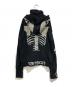 VANSON (バンソン) スカルジップパーカー ブラック サイズ:SIZE XL：10000円