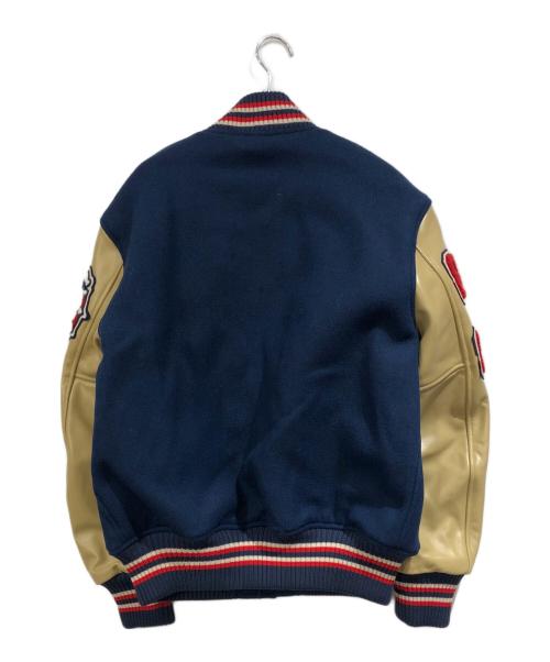 whitesville（ホワイツビル）WHITESVILLE (ホワイツビル) スタジャン ネイビー サイズ:SIZE 38の古着・服飾アイテム