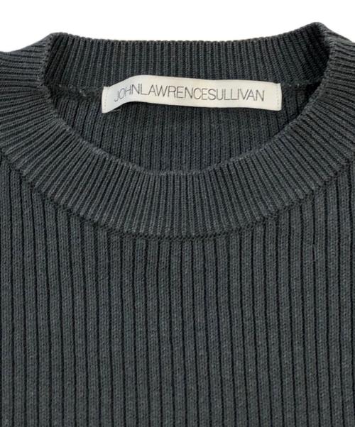 JOHN LAWRENCE SULLIVAN（ジョン ローレンス サリバン）JOHN LAWRENCE SULLIVAN (ジョン ローレンス サリバン) ショルダーボタンニット グレー サイズ:SIZE Mの古着・服飾アイテム