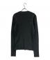 JOHN LAWRENCE SULLIVAN (ジョン ローレンス サリバン) ショルダーボタンニット グレー サイズ:SIZE M：12000円