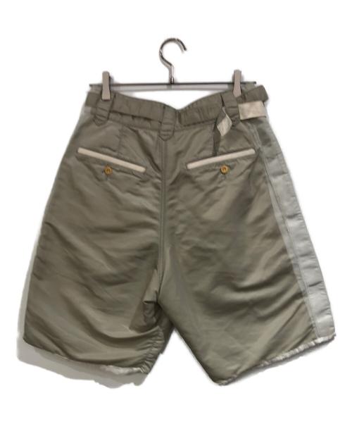sacai（サカイ）sacai (サカイ) MA-1 Short Pants グレー サイズ:SIZE 1の古着・服飾アイテム