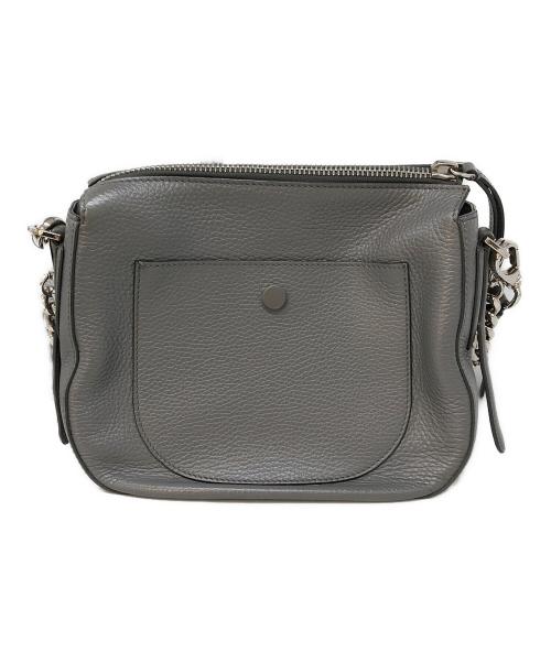 TOD'S（トッズ）TOD'S (トッズ) ダブルT 2WAYショルダーバッグ グレーの古着・服飾アイテム