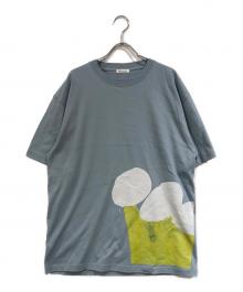 HERALBONY（ヘラルボニー）の古着「Tシャツ」｜スカイブルー