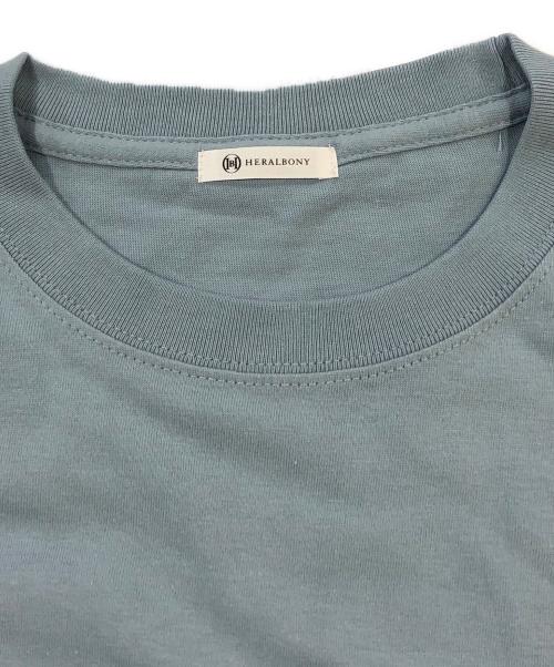 HERALBONY（ヘラルボニー）HERALBONY (ヘラルボニー) Tシャツ スカイブルー サイズ:SIZE XLの古着・服飾アイテム