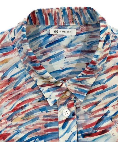 HERALBONY（ヘラルボニー）HERALBONY (ヘラルボニー) シャツワンピース「独立記念日」 スカイブルー サイズ:SIZE Freeの古着・服飾アイテム