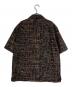HERALBONY (ヘラルボニー) オープンカラーシャツ「無題」 ブラウン サイズ:SIZE M：14000円