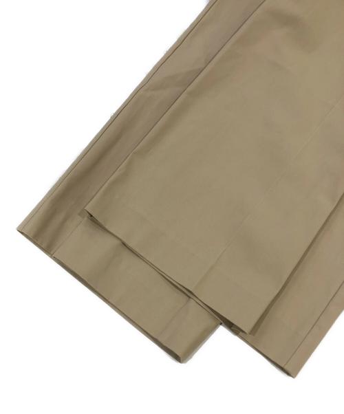 HERALBONY（ヘラルボニー）HERALBONY (ヘラルボニー) ワイドチノパンツ「maru-mm2024」 ベージュ サイズ:SIZE Lの古着・服飾アイテム