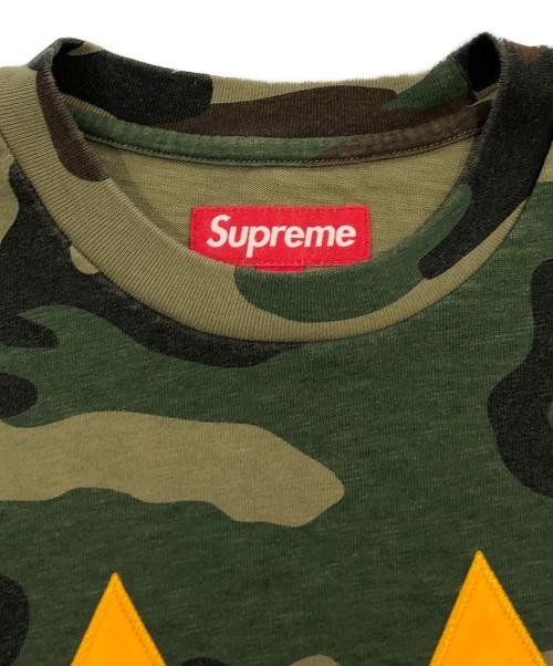 SUPREME（シュプリーム）Supreme (シュプリーム) pumpkin S/S Top グリーン サイズ:SIZE Mの古着・服飾アイテム