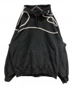 SUPREMEシュプリーム）の古着「Shoulder Script Hooded Sweat」｜ブラック