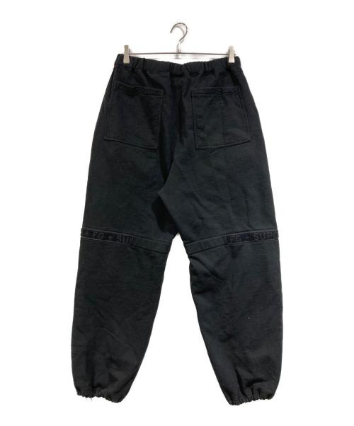 SUPREME（シュプリーム）Supreme (シュプリーム) MARITHE+FRANCOIS GIRBAUD (マリテフランソワジルボー) Tape Cargo Sweatpant ブラック サイズ:SIZE Mの古着・服飾アイテム