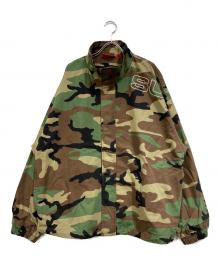 SUPREME（シュプリーム）の古着「Embroidered Ripstop TrackJacket」｜グリーン