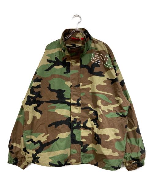 SUPREME（シュプリーム）SUPREME (シュプリーム) Embroidered Ripstop TrackJacket グリーン サイズ:SIZE Lの古着・服飾アイテム