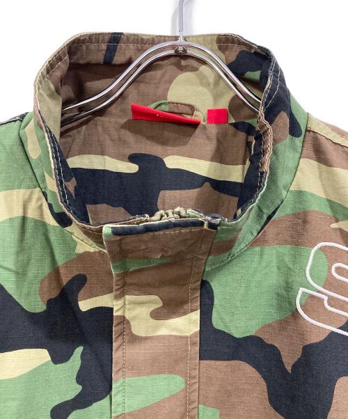 SUPREME（シュプリーム）SUPREME (シュプリーム) Embroidered Ripstop TrackJacket グリーン サイズ:SIZE Lの古着・服飾アイテム