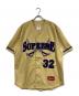 Supreme（シュプリーム）の古着「Sword baseball jersey」｜ベージュ