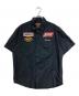 SUPREME（シュプリーム）の古着「Leathers S/S Work Shirt」｜ブラック