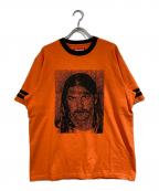 SUPREMEシュプリーム）の古着「Dash Snow S/S Top」｜オレンジ