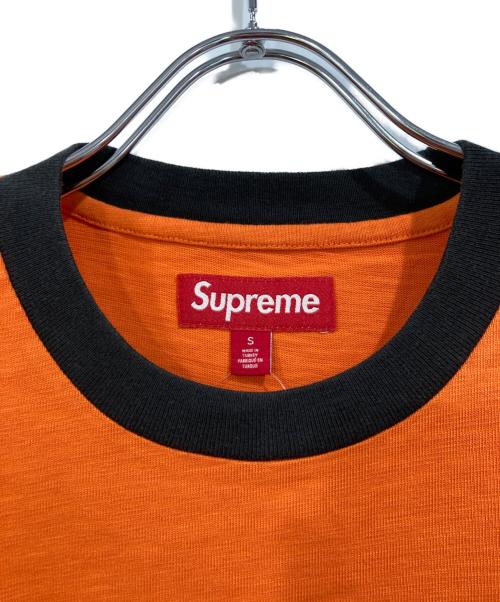 SUPREME（シュプリーム）Supreme (シュプリーム) Dash Snow S/S Top オレンジ サイズ:SIZE Sの古着・服飾アイテム