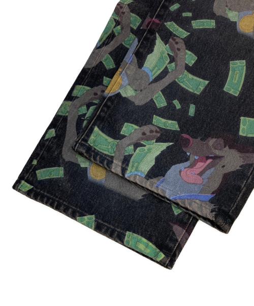 SUPREME（シュプリーム）Supreme (シュプリーム) All Dogs Go To Heaven Loose Fit Jean ブラック サイズ:SIZE 81cm (W32)の古着・服飾アイテム