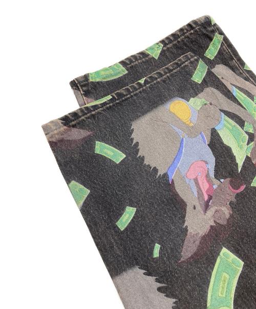 SUPREME（シュプリーム）Supreme (シュプリーム) All Dogs Go To Heaven Loose Fit Jean ブラック サイズ:SIZE 81cm (W32)の古着・服飾アイテム