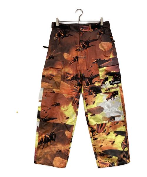 SUPREME（シュプリーム）Supreme (シュプリーム) Wu-Tang Clan (ウータンクラン) GORE-TEX Cargo Pant オレンジ サイズ:SIZE Sの古着・服飾アイテム