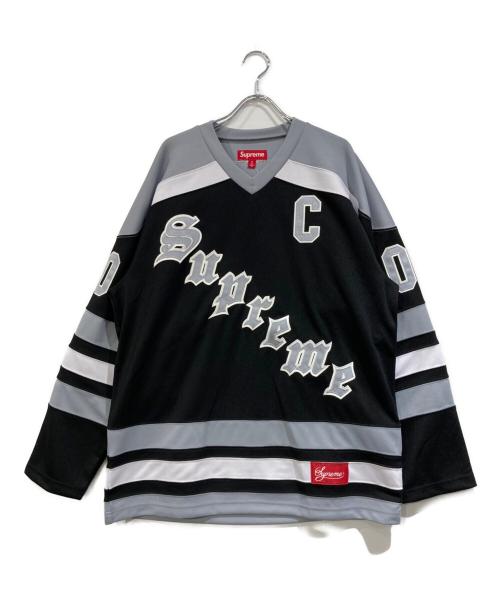 SUPREME（シュプリーム）SUPREME (シュプリーム) Fire & Ice Hockey Jersey ブラック サイズ:SIZE Mの古着・服飾アイテム