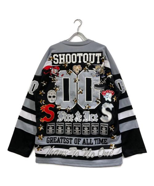 SUPREME（シュプリーム）SUPREME (シュプリーム) Fire & Ice Hockey Jersey ブラック サイズ:SIZE Mの古着・服飾アイテム