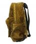Supreme (シュプリーム) velvet backpack tan leopard ベージュ：15000円