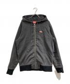 DIESELディーゼル）の古着「D-Gir Track Denim Hoodie」｜ブラック