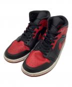 NIKEナイキ）の古着「AIR JORDAN 1 MID BRED」｜レッド
