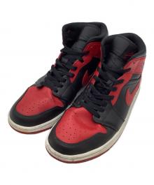 NIKE（ナイキ）の古着「AIR JORDAN 1 MID BRED」｜レッド
