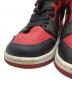 中古・古着 NIKE (ナイキ) AIR JORDAN 1 MID BRED レッド サイズ:US9.5：8000円