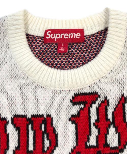 SUPREME（シュプリーム）Supreme (シュプリーム) Snow White Sweater ホワイト サイズ:SIZE Sの古着・服飾アイテム