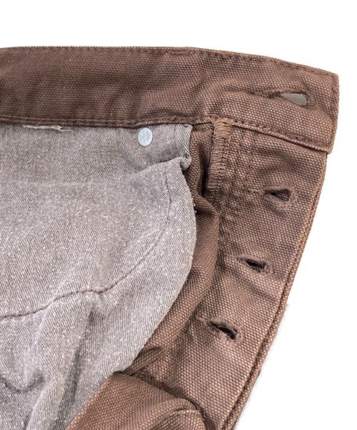 stussy（ステューシー）stussy (ステューシー) CLASSIC PANT WASHED CANVAS ブラウン サイズ:SIZE 32の古着・服飾アイテム