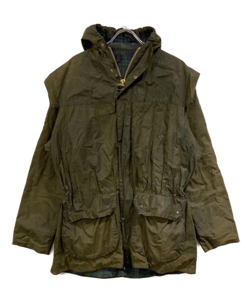 Barbour（バブアー）Barbour (バブアー) フーデッドオイルドジャケット グリーン サイズ:-の古着・服飾アイテム