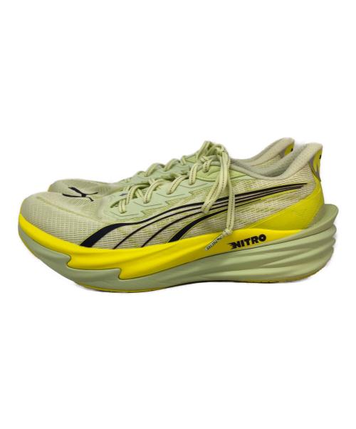 PUMA（プーマ）PUMA (プーマ) ディヴィエイト ニトロ 4 イエロー サイズ:SIZE 28cmの古着・服飾アイテム